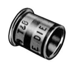 Thomas & Betts - 12 to 8 (Solid) & 8 to 2 (Strand) AWG Bullet Connector - Green Insulation - Industrial Tool & Supply