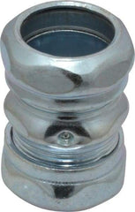 Thomas & Betts - 3/4" Trade, Steel Compression EMT Conduit Coupling - Noninsulated - Industrial Tool & Supply