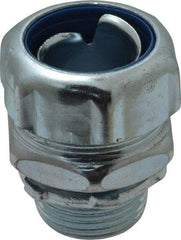 Thomas & Betts - 3/4" Trade, Steel Threaded Straight Liquidtight Conduit Connector - Noninsulated - Industrial Tool & Supply