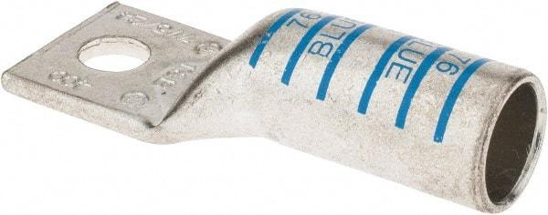 Thomas & Betts - 400 kcmil Wire Noninsulated Compression Connection Square Ring Terminal - 1/2" Stud, 3-3/4" OAL x 1.41" Wide, Tin Plated Copper Contact - Industrial Tool & Supply