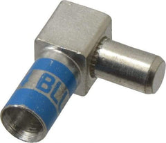 Thomas & Betts - 600 Volt, 6 AWG, Male Pigtail Connector - 1/2 Inch Long Wire Strip, Blue, CSA Certified, RoHS Compliant, UL File Y - Industrial Tool & Supply