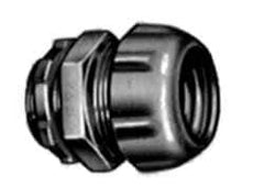 Thomas & Betts - 2-1/2" Trade, Malleable Iron Compression Straight Rigid/Intermediate (IMC) Conduit Connector - Noninsulated - Industrial Tool & Supply