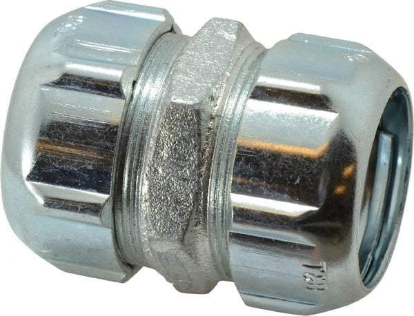 Thomas & Betts - 1" Trade, Malleable Iron Compression Rigid/Intermediate (IMC) Conduit Coupling - Noninsulated - Industrial Tool & Supply