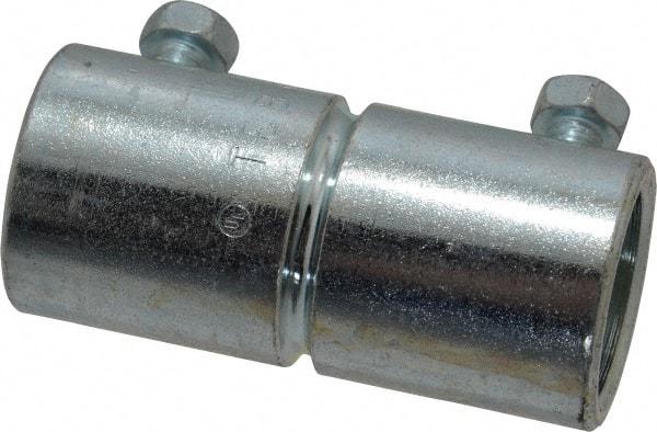 Thomas & Betts - 1/2" Trade, Steel Set Screw Rigid/Intermediate (IMC) Conduit Coupling - Noninsulated - Industrial Tool & Supply