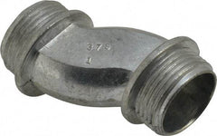 Thomas & Betts - 1" Trade, Die Cast Zinc Threaded Rigid/Intermediate (IMC) Conduit Nipple - Noninsulated - Industrial Tool & Supply