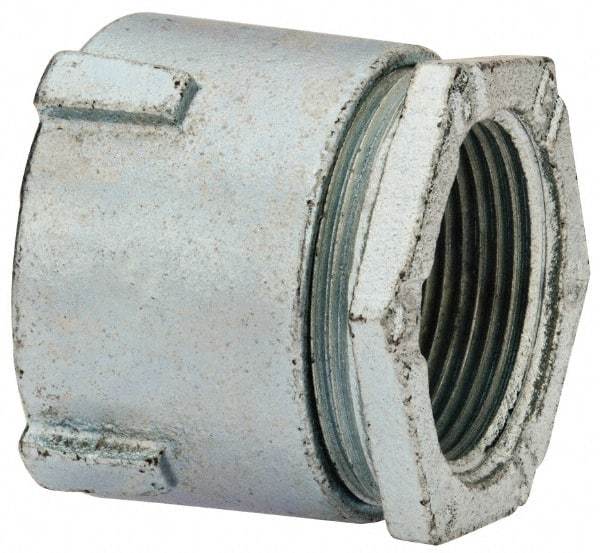Thomas & Betts - 1-1/4" Trade, Malleable Iron Threaded Rigid/Intermediate (IMC) Conduit Coupling - Noninsulated - Industrial Tool & Supply