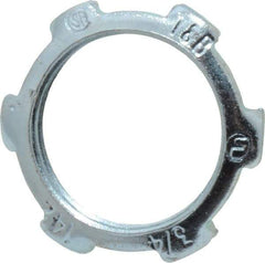 Thomas & Betts - 3/4" Trade, Steel Threaded Rigid/Intermediate (IMC) Conduit Locknut - Noninsulated - Industrial Tool & Supply