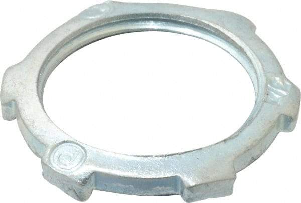 Thomas & Betts - 3/4" Trade, Steel Threaded Rigid/Intermediate (IMC) Conduit Locknut - Noninsulated - Industrial Tool & Supply