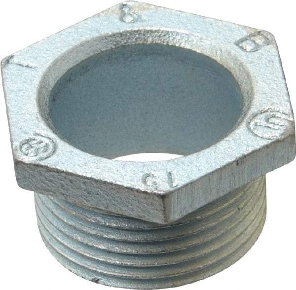 Thomas & Betts - 1" Trade, Malleable Iron Threaded Rigid/Intermediate (IMC) Conduit Nipple - Noninsulated - Industrial Tool & Supply