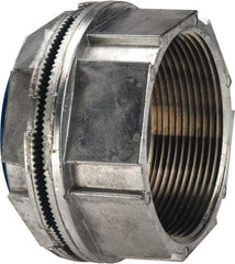 Thomas & Betts - 3" Trade, Zinc Threaded Rigid/Intermediate (IMC) Conduit Hub - Partially Insulated - Industrial Tool & Supply