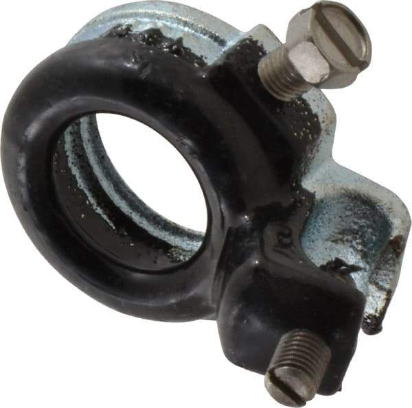 Thomas & Betts - 3/4" Trade, Malleable Iron Lug Screw Straight Rigid/Intermediate (IMC) Conduit Bushing - Partially Insulated - Industrial Tool & Supply