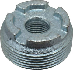 Thomas & Betts - 1-1/2 - 1/2" Trade, Malleable Iron Threaded Rigid/Intermediate (IMC) Conduit Reducer - Noninsulated - Industrial Tool & Supply