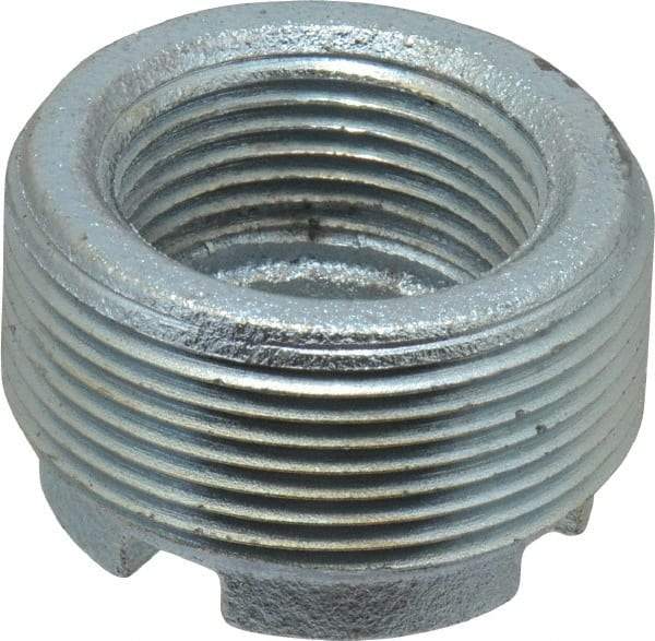 Thomas & Betts - 1-1/2 - 1" Trade, Malleable Iron Threaded Rigid/Intermediate (IMC) Conduit Reducer - Noninsulated - Industrial Tool & Supply