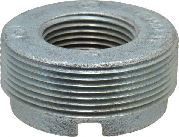 Thomas & Betts - 2-1" Trade, Malleable Iron Threaded Rigid/Intermediate (IMC) Conduit Reducer - Noninsulated - Industrial Tool & Supply