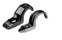 Thomas & Betts - 3-1/2" Pipe, Steel, Hot Dipped Galvanized" Pipe or Conduit Strap - 5/8" Bolt, 1 Mounting Hole - Industrial Tool & Supply