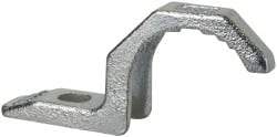 Thomas & Betts - 1-1/2" Pipe, Steel, Hot Dipped Galvanized" Pipe or Conduit Strap - 3/8" Bolt, 1 Mounting Hole - Industrial Tool & Supply