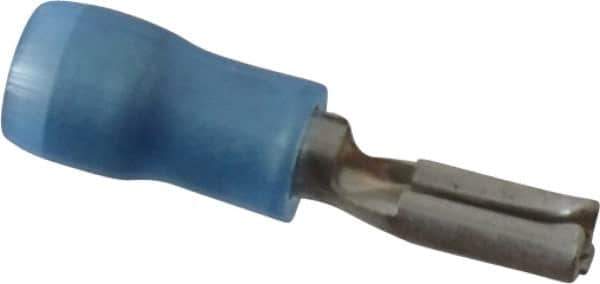 Thomas & Betts - 16 to 14 AWG, Nylon, Fully Insulated, Female Wire Disconnect - 0.11 Inch Wide Tab, Blue, RoHS Compliant, UL 94 V-2 - Industrial Tool & Supply