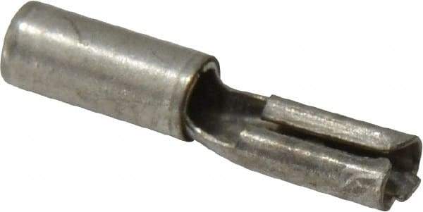 Thomas & Betts - 16 to 14 AWG, Noninsulated, Female Wire Disconnect - 0.11 Inch Wide Tab, Blue, RoHS Compliant, UL 94 V-0 - Industrial Tool & Supply