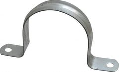 Thomas & Betts - 3 Pipe, Steel, Zinc Plated Pipe or Conduit Strap - 2 Mounting Holes - Industrial Tool & Supply