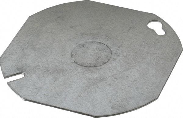 Thomas & Betts - Electrical Outlet Box Steel Flat Cover - Industrial Tool & Supply