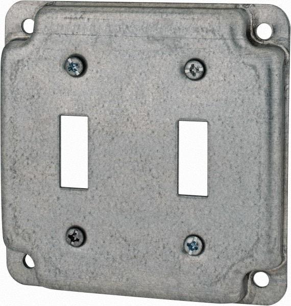 Thomas & Betts - Electrical Outlet Box Steel Surface Cover - Industrial Tool & Supply