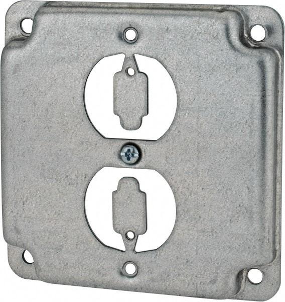 Thomas & Betts - Electrical Outlet Box Steel Surface Cover - Industrial Tool & Supply