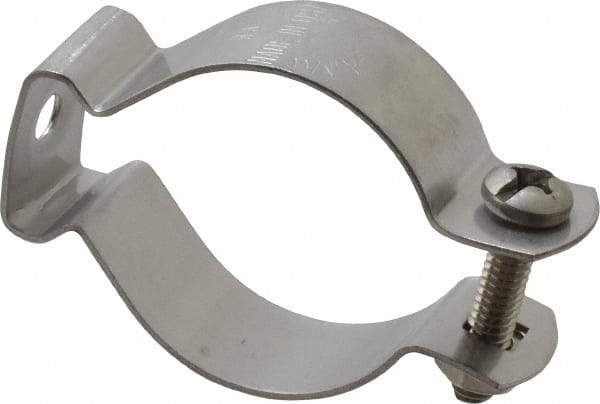 Thomas & Betts - Stainless Steel Rigid/EMT Conduit & Pipe Hanger - 1-1/2" EMT, 1-1/4" Rigid - Industrial Tool & Supply