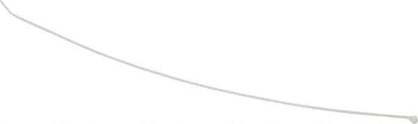 Thomas & Betts - 14" Long Natural (Color) Nylon Standard Cable Tie - 18 Lb Tensile Strength, 1.1mm Thick, 101.6mm Max Bundle Diam - Industrial Tool & Supply