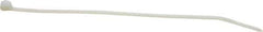 Thomas & Betts - 7.31" Long Natural (Color) Nylon Standard Cable Tie - 50 Lb Tensile Strength, 1.09mm Thick, 44.45mm Max Bundle Diam - Industrial Tool & Supply