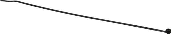 Thomas & Betts - 11.6" Long Black Nylon Standard Cable Tie - 50 Lb Tensile Strength, 1.41mm Thick, 76.2mm Max Bundle Diam - Industrial Tool & Supply