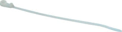 Thomas & Betts - 6" Long Natural (Color) Nylon Mountable Cable Tie - 40 Lb Tensile Strength, 1.31mm Thick, 28.7mm Max Bundle Diam - Industrial Tool & Supply