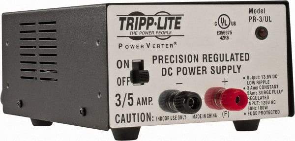 Tripp-Lite - 30 Watt, 3 Amp, 120 VAC Input, 13.8 VDC Output, Power Supply - Industrial Tool & Supply
