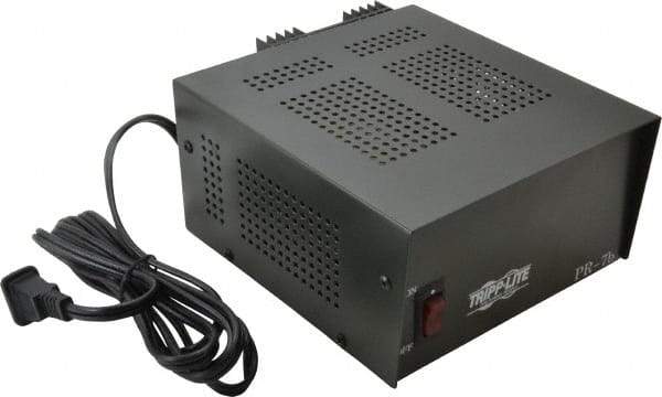 Tripp-Lite - 30 Watt, 7 Amp, 120 VAC Input, 13.8 VDC Output, Power Supply - 6-1/2 Inch Wide x 7-1/2 Inch Deep x 3-3/4 Inch High, 32 to 104°F, Red LED Display - Industrial Tool & Supply