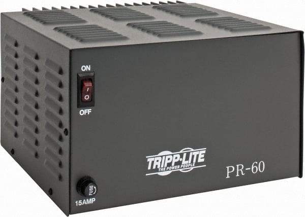 Tripp-Lite - 250, 300 Watt, 60 Amp, 120 VAC Input, 13.8 VDC Output, Power Supply - 10-1/2 Inch Wide x 11-1/2 Inch Deep x 6-3/4 Inch High, 32 to 104°F, Red LED Display - Industrial Tool & Supply