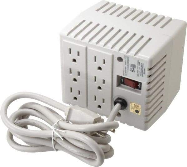 Tripp-Lite - 6 Outlets, 140 Volt Max Input, 600 VA, Portable Power Conditioner - 120 VAC Output, 4-3/4 Inch Wide x 5-1/2 Inch High x 4-3/4 Inch Deep - Industrial Tool & Supply