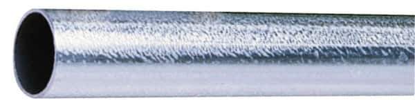 Made in USA - 1" Trade Size, 10' Long, EMT Conduit - Steel, 1" ID - Industrial Tool & Supply