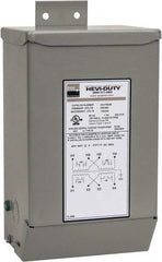 Sola/Hevi-Duty - 1 Phase, 240-480 Volt Input, 120/240 Volt Output, 60 Hz, 0.5 kVA, General Purpose Transformer - 4, 12, 3R, 4X NEMA Rating, 239°F Temp Rise, 6 Inch Wide x 5 Inch Deep x 10 Inch High, Indoor, Outdoor, Wall Mount - Industrial Tool & Supply
