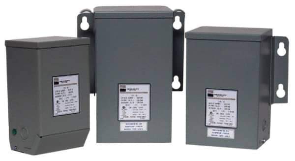 Sola/Hevi-Duty - 1 Phase, 120/208/240/277 Volt Input, 120/240 Volt Output, 60 Hz, 1.5 kVA, General Purpose Transformer - 4, 12, 3R, 4X NEMA Rating, 239°F Temp Rise, 10 Inch Wide x 7 Inch Deep x 12 Inch High, Indoor, Outdoor, Wall Mount - Industrial Tool & Supply