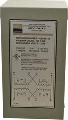 Sola/Hevi-Duty - 120/240 Input Volt, 12/24 Output Volt, 60 Hz, Buck Boost Transformer - 1 Phase, 4 Inch Wide x 4 Inch Deep, cULus Listed E77014 - Industrial Tool & Supply
