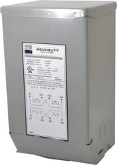 Sola/Hevi-Duty - 120/240 Input Volt, 12/24 Output Volt, 60 Hz, Buck Boost Transformer - 1 Phase, 6 Inch Wide x 5 Inch Deep x 10 Inch High, cULus Listed E77014 - Industrial Tool & Supply