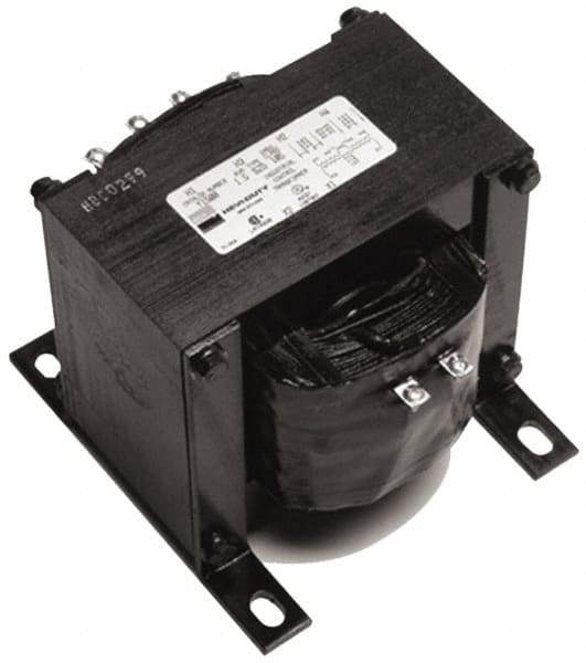 Sola/Hevi-Duty - 1 Phase, 5 kVA, Control Transformer - 2 Input, 1 Output Winding, 60 Hz, 11.3 Inch Deep x 8 Inch High, 239°F Temp Rise - Industrial Tool & Supply