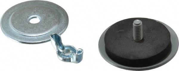 Wiegmann - 3/4" Conduit, 4X NEMA Rated, Electrical Enclosure Steel Hole Seal - For Use with General Enclosures, Includes Oil-Resistant Gasket & Quick Wing Nut - Industrial Tool & Supply