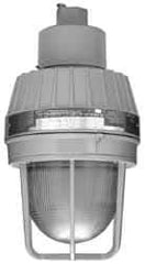 Hubbell Killark - 120 VAC, 13 Watt, Compact Fluorescent Hazardous Location Light Fixture - Explosionproof, Corrosion, Dirt, Moisture & Vibration Resistant, Aluminum Housing, 7-7/16" Wide x 14-5/16" High - Industrial Tool & Supply