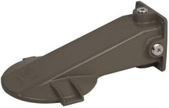 Hubbell Killark - Gray Light Fixture Wall Bracket - For Use with Hazardous Location HID Fixture - MB Series, CSA File LR11713, UL File E10514 & E91793 - Industrial Tool & Supply