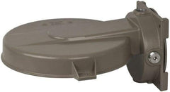 Hubbell Killark - Gray Light Fixture Wall Bracket - For Use with Hazardous Location HID Fixture - VM Series - Industrial Tool & Supply
