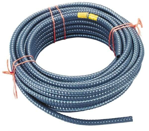 Thomas & Betts - 1-1/4" Trade Size, 100' Long, Flexible Liquidtight Conduit - PVC, 1.385" ID, Gray - Industrial Tool & Supply
