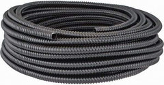 Thomas & Betts - 1/2" Trade Size, 100' Long, Flexible Liquidtight Conduit - PVC, 0.627" ID, Black - Industrial Tool & Supply