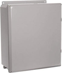 Thomas & Betts - Polycarbonate Standard Enclosure Screw Flat Cover - NEMA 1, 2, 3, 4, 12, 3S, 3SX, 3X, 4X, 14" Wide x 16" High x 6" Deep, Impact Resistant - Industrial Tool & Supply