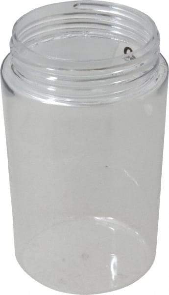 Thomas & Betts - 3.7" Wide x 5.88" High, Clear Lens, Corrosion, Dirt, Dust & Moisture Resistant, Plastic Fixture Globe - Clear (Color), cULus File E183934 - Industrial Tool & Supply