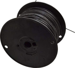 Southwire - 18 AWG, 16 Strand, Black Machine Tool Wire - PVC, Acid, Moisture and Oil Resistant, 500 Ft. Long - Industrial Tool & Supply